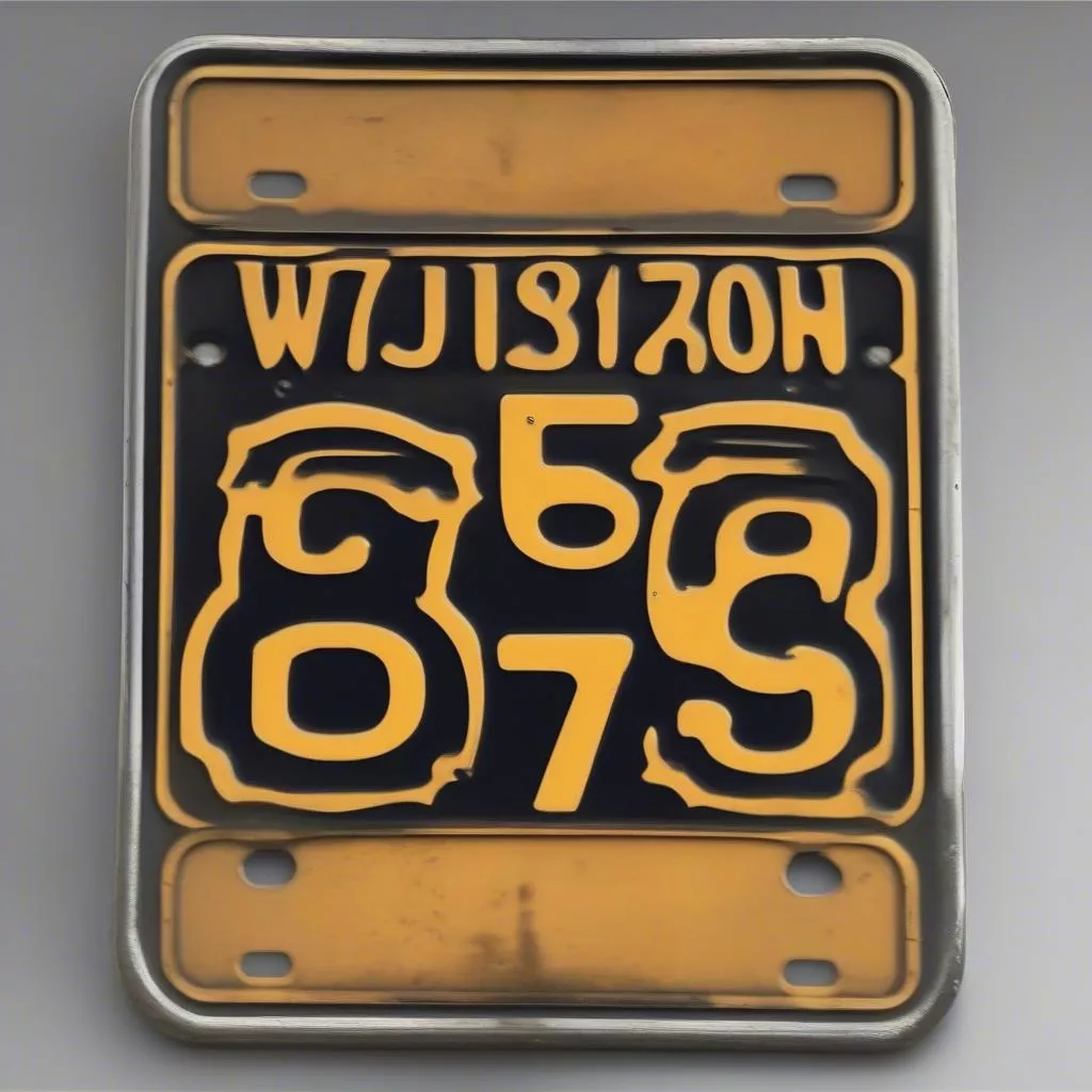 biển số xe tải phong thủy