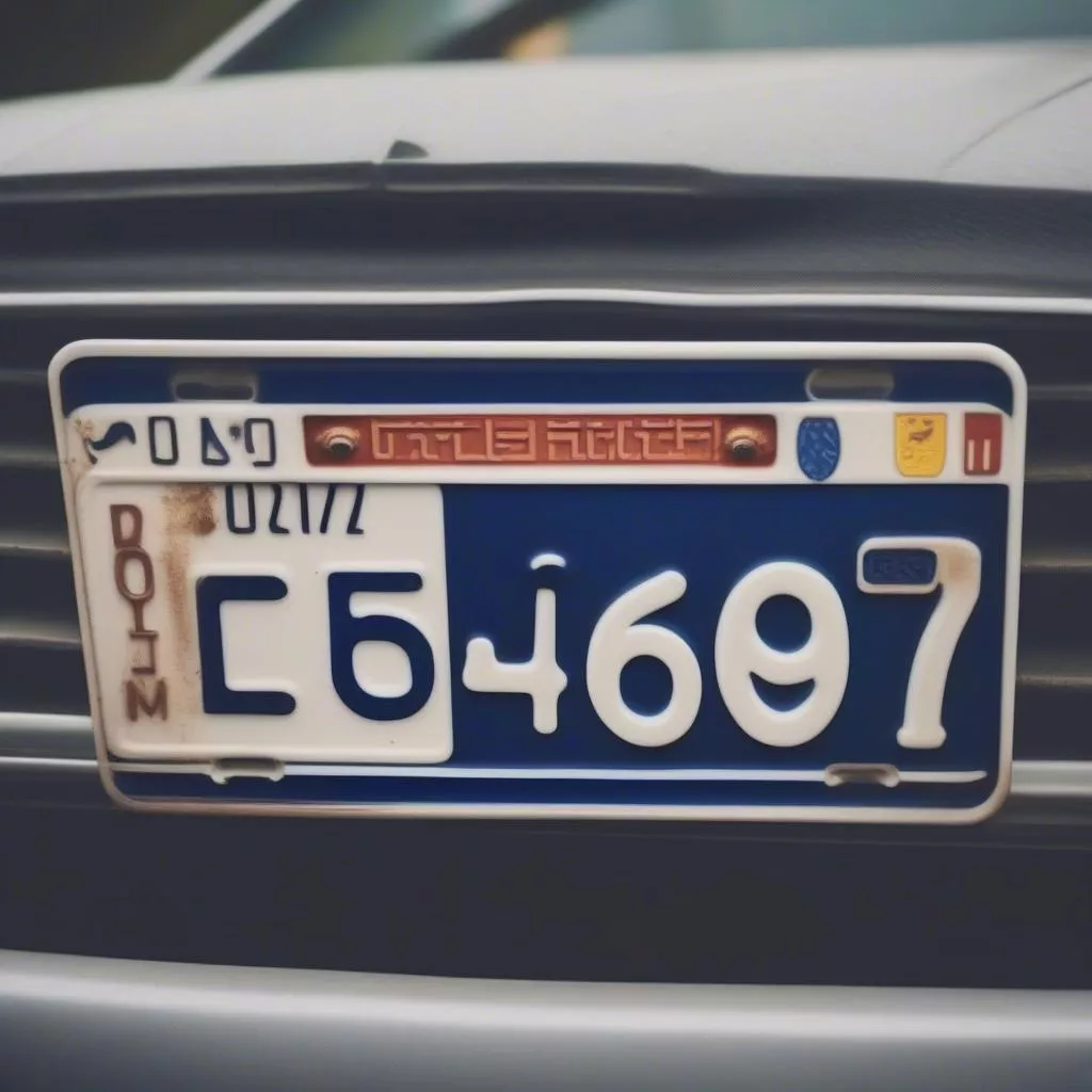Biển Số Xe Tiếng Anh Là Gì?