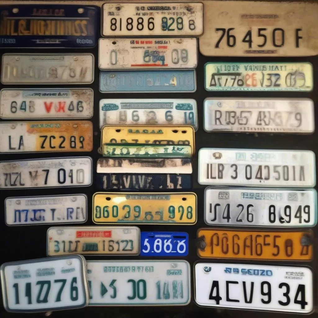 Biển số xe Việt Nam
