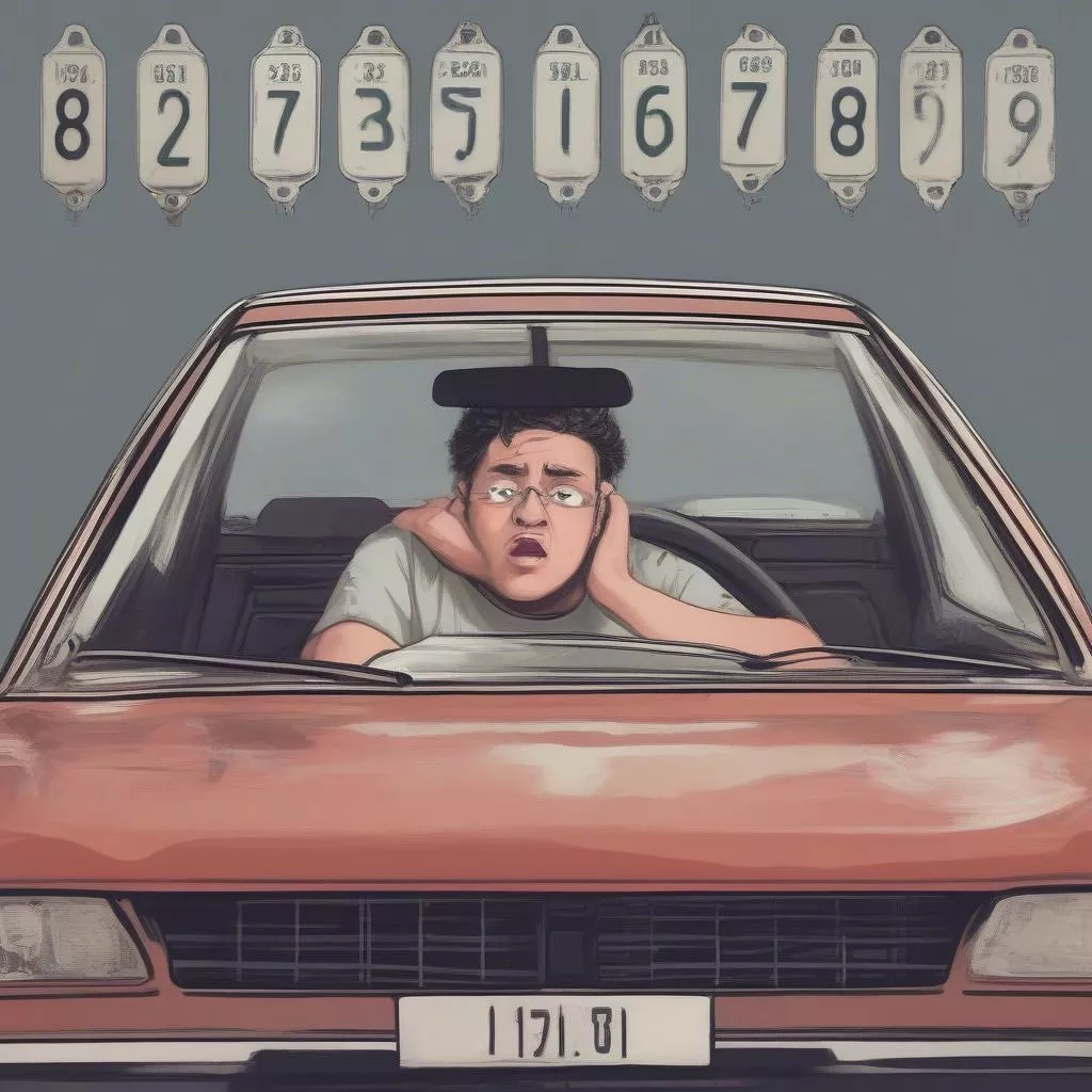 Biển số xe xấu