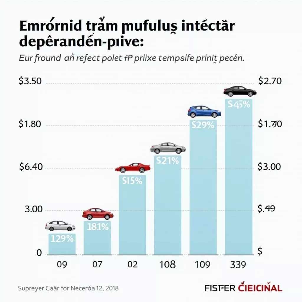 Car price chart in 2018