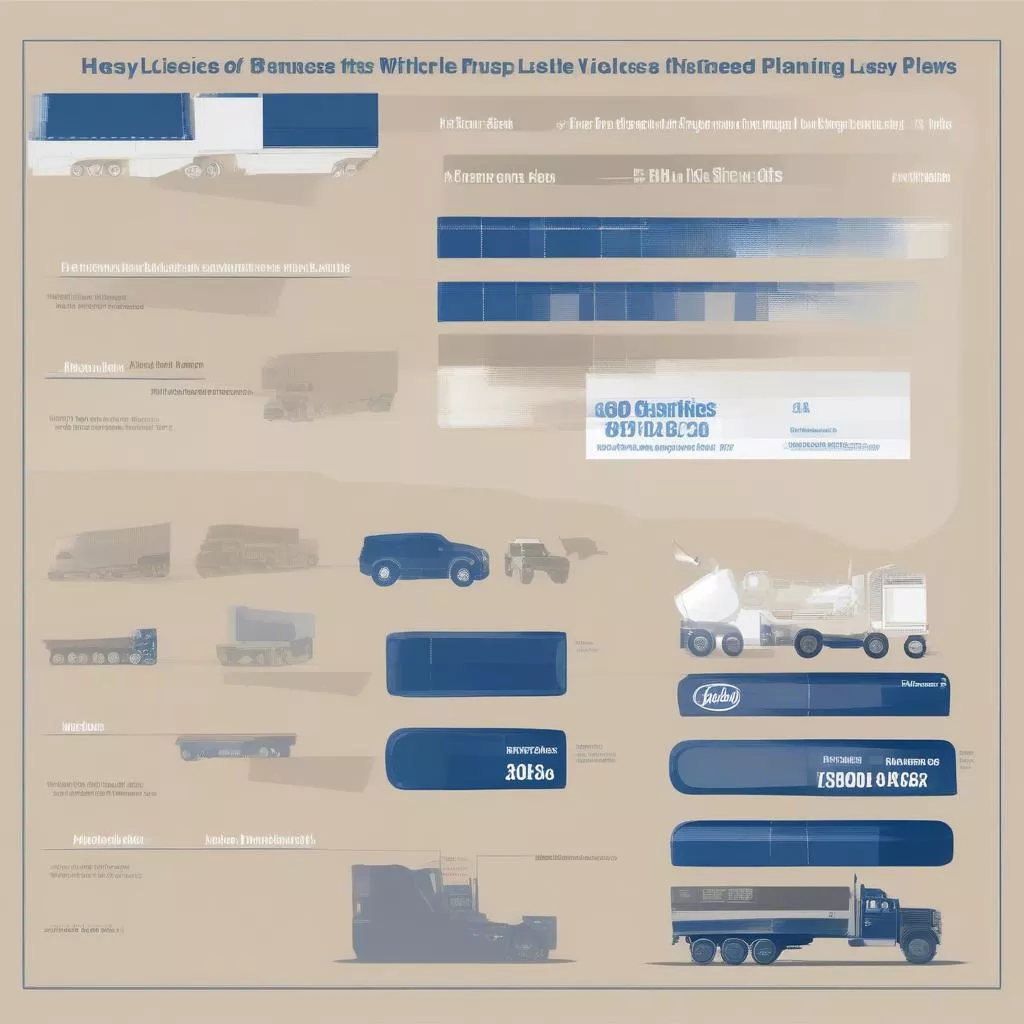 Grafico classificazione camion con targa 80B blu