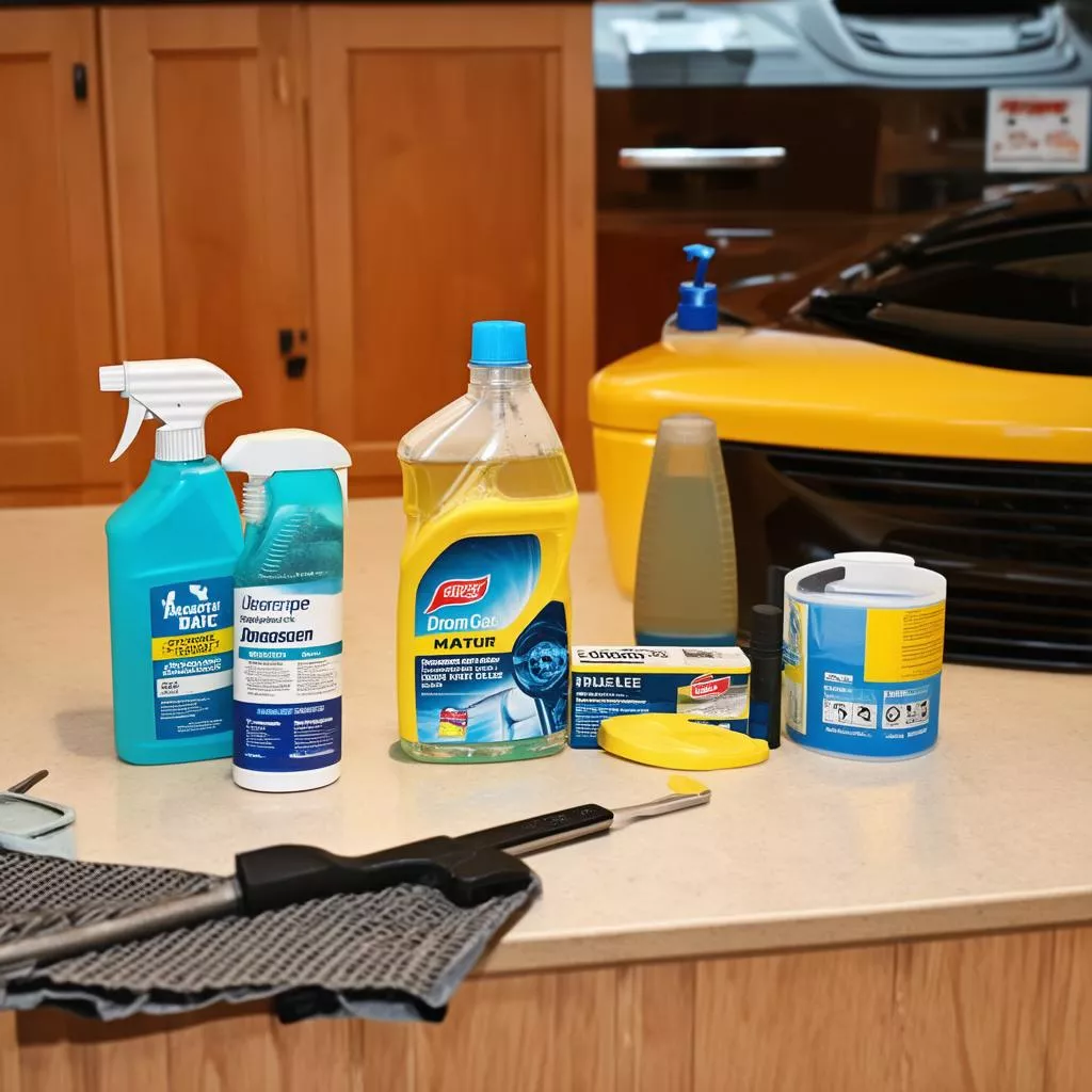 Bộ Dụng Cụ Chăm Sóc Xe Hơi