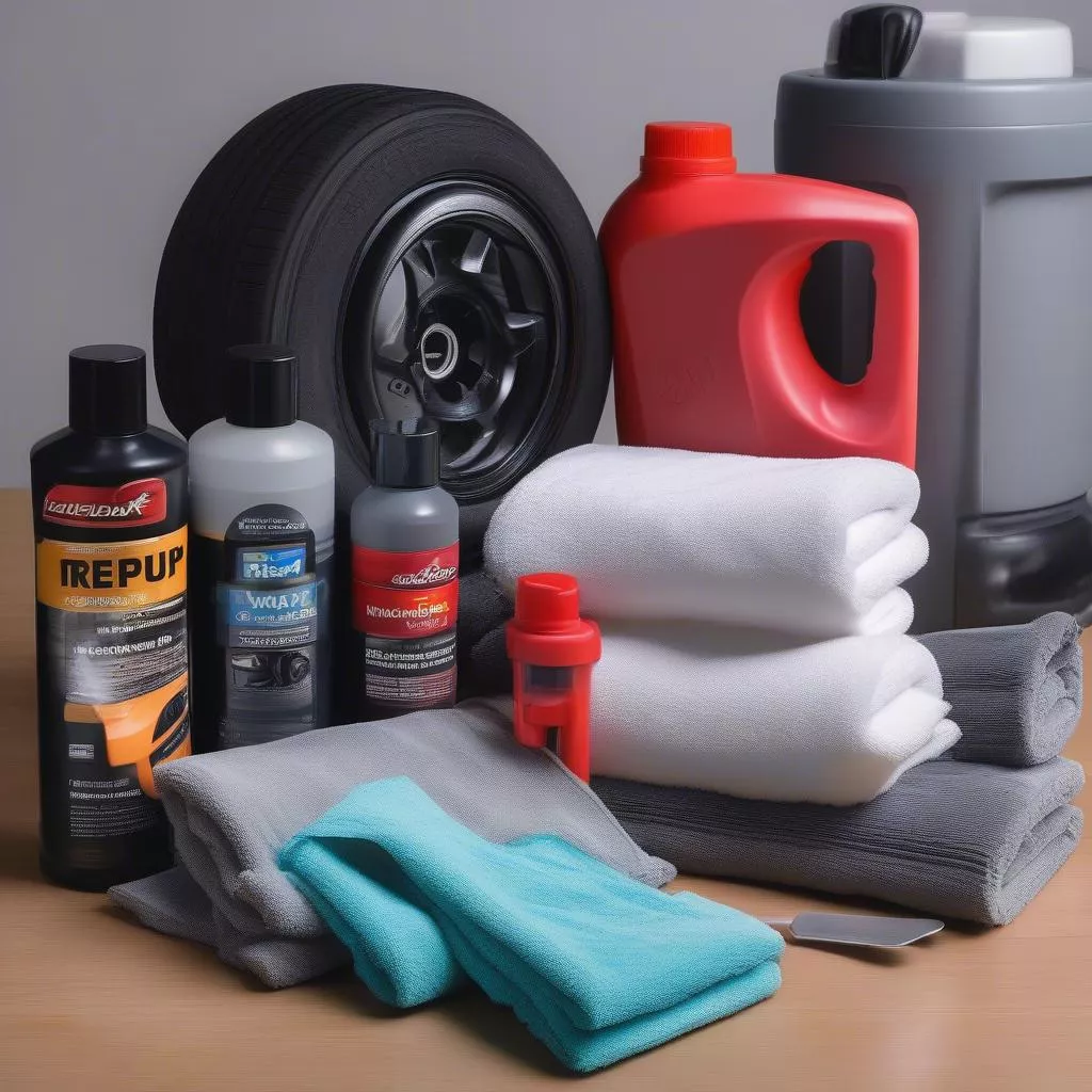 Bộ dụng cụ chăm sóc xe tải