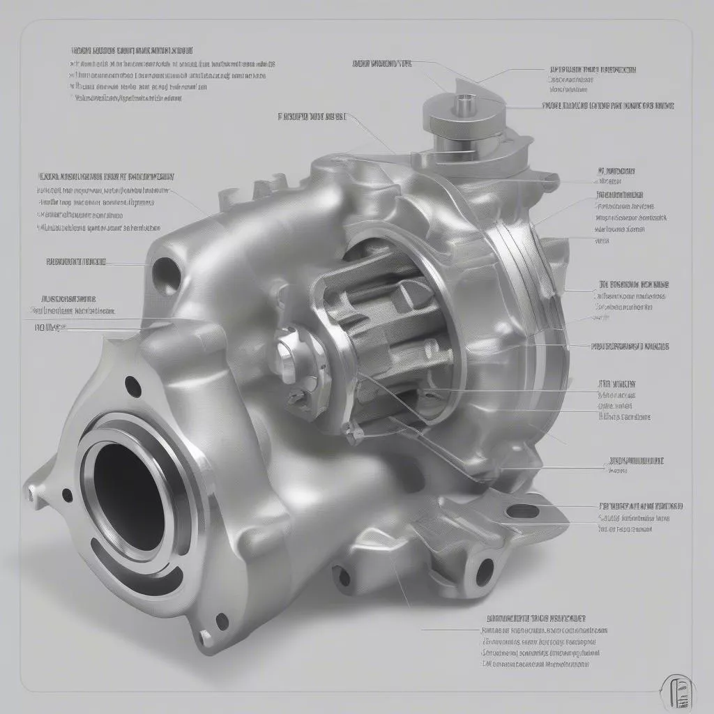 Khám Phá Cấu Tạo Bơm Nước Ô Tô: Trái Tim Của Hệ Thống Làm Mát