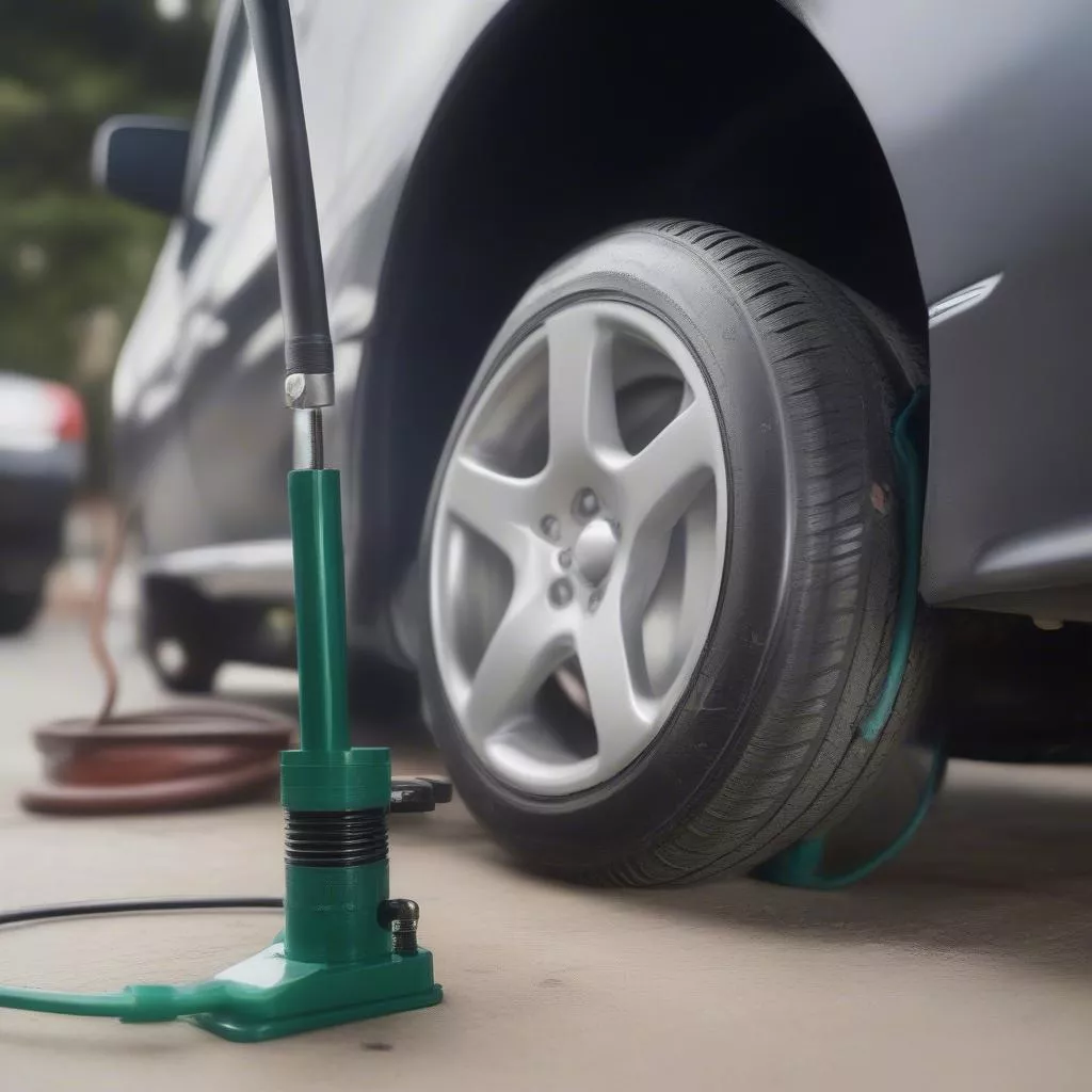 Essential Truck Driver Tool: The Foot Pump