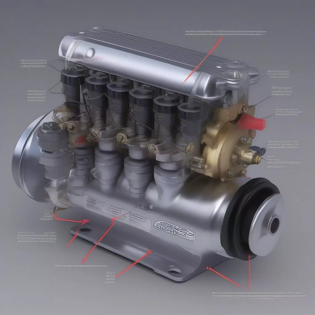 Bơm xăng điện tử cho xe ô tô