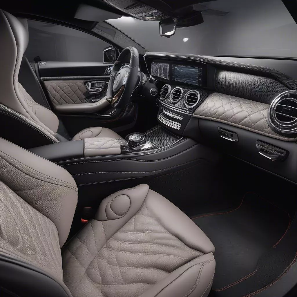 Nội thất Brabus 800