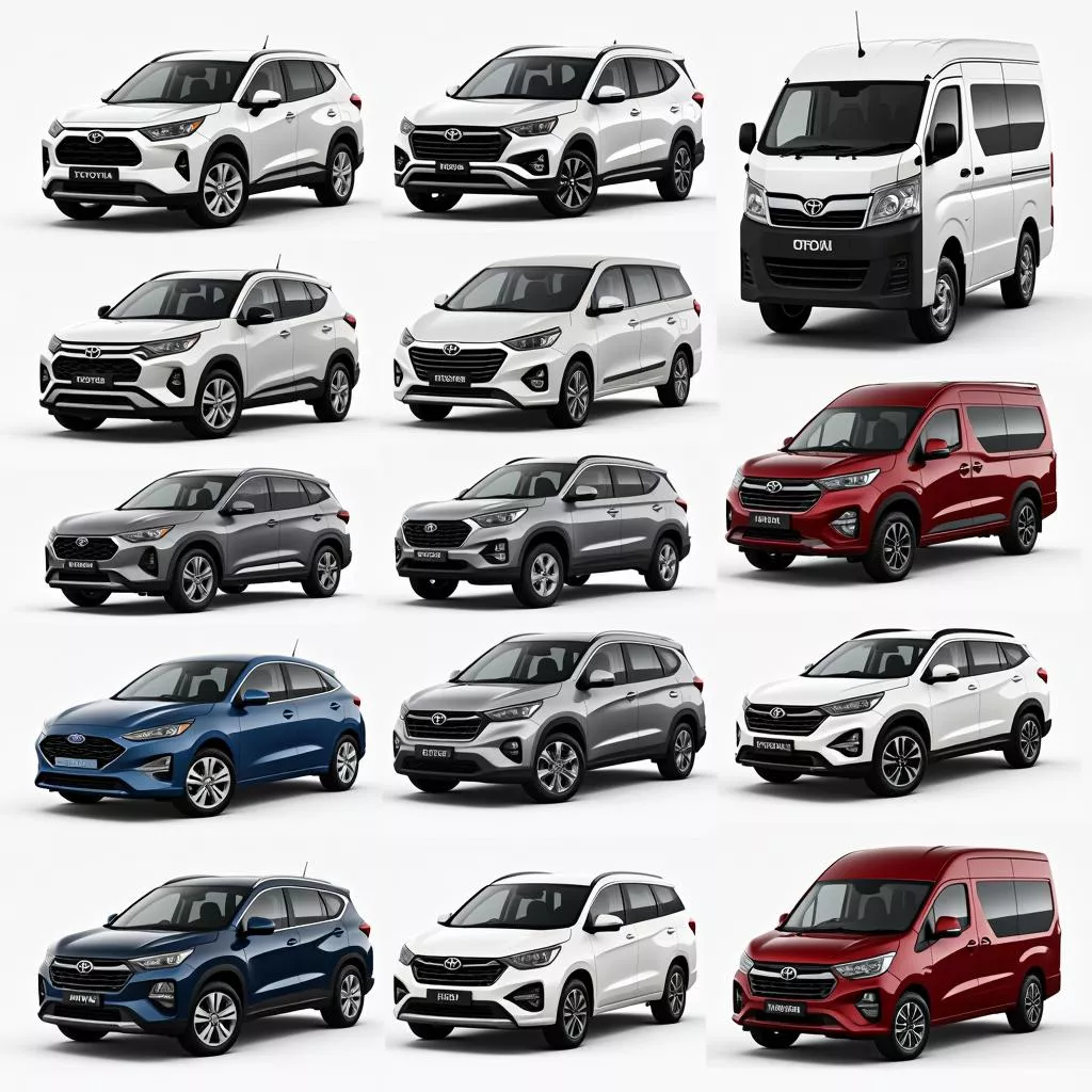 Các dòng xe 16 chỗ phổ biến