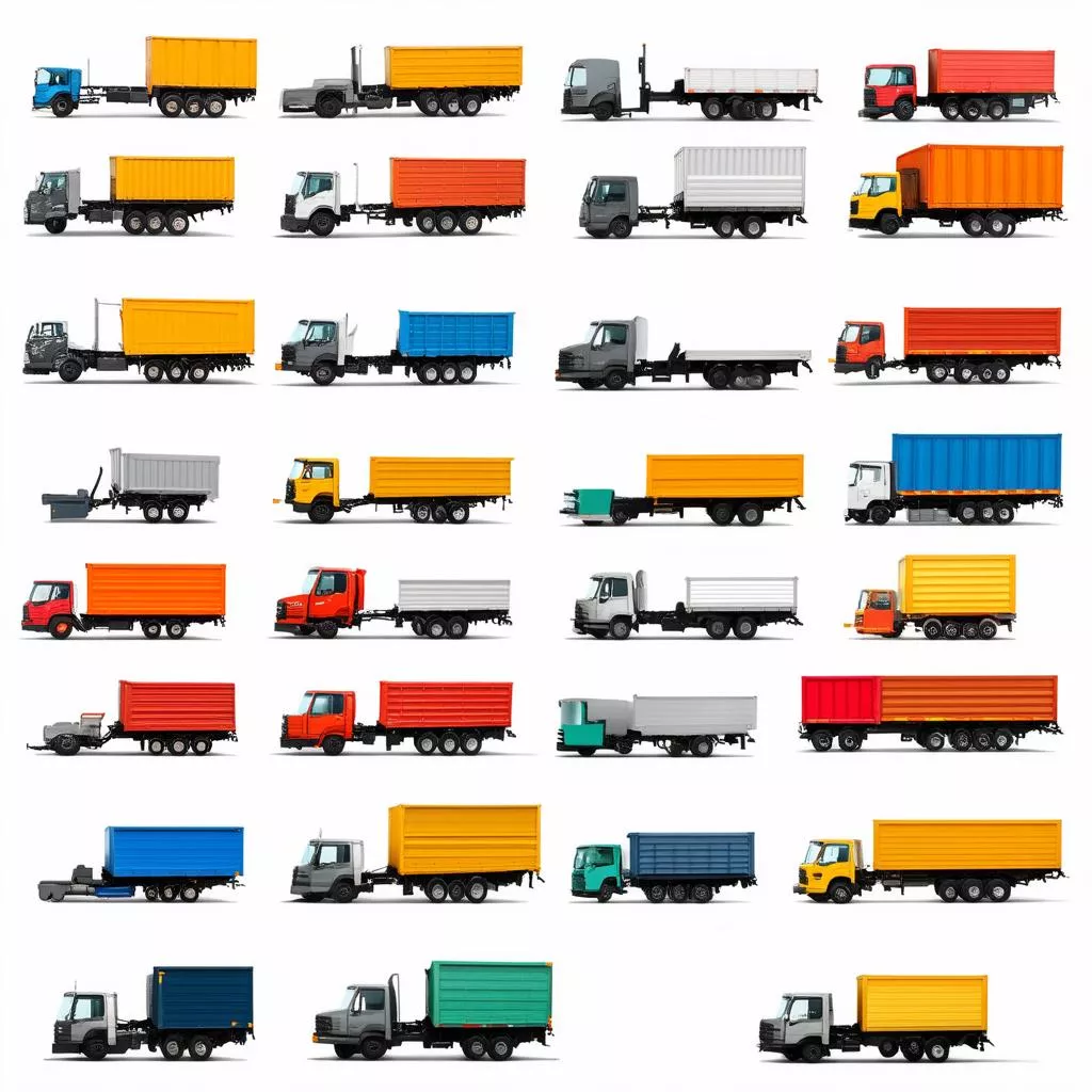 Various 1-Ton truck models