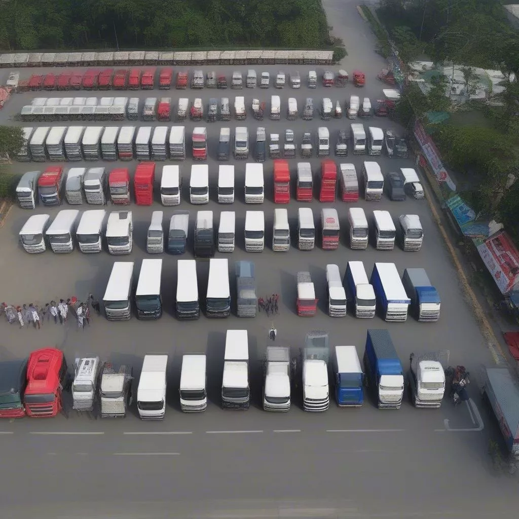 Các dòng xe tải tại Hà Nội