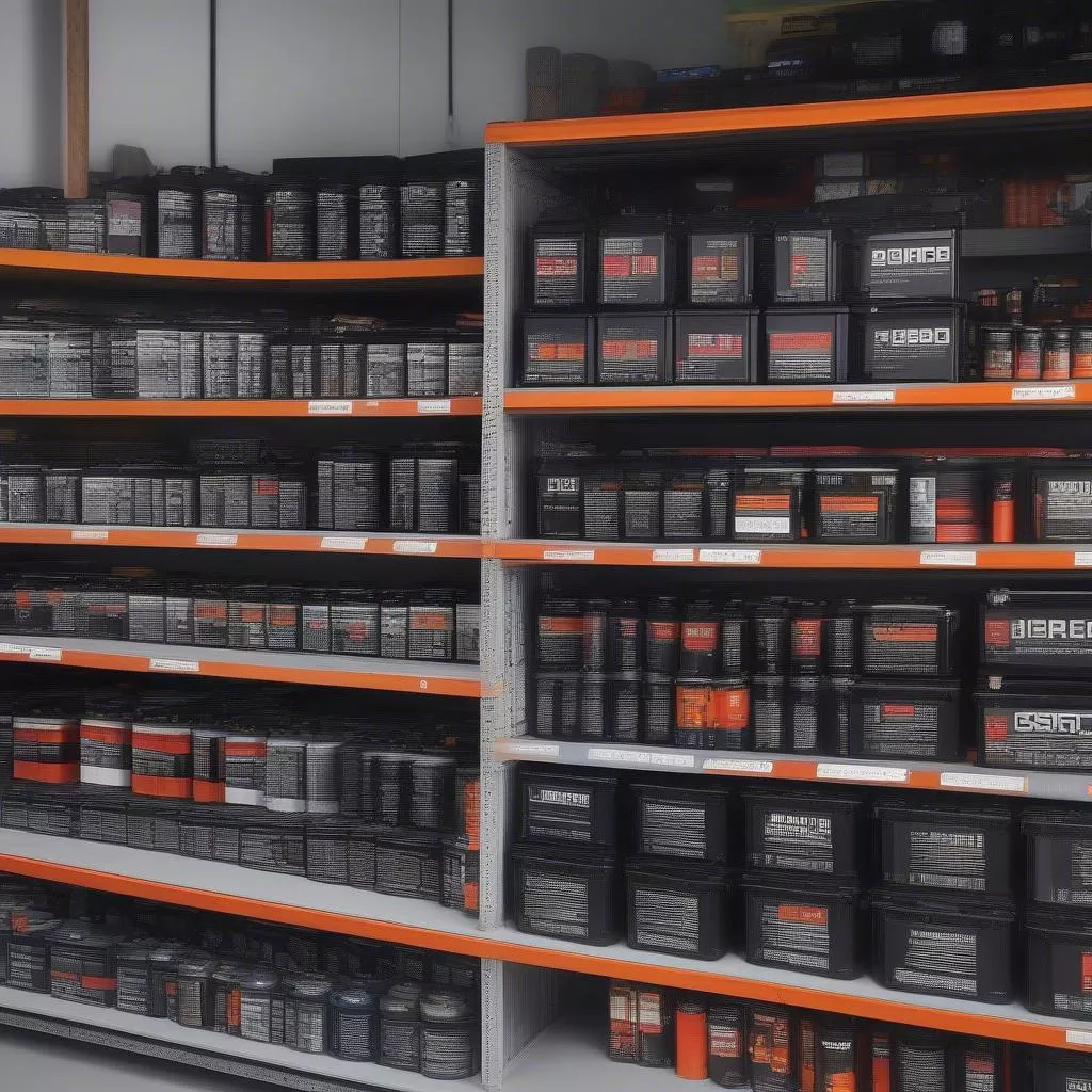 Các loại ắc quy ô tô