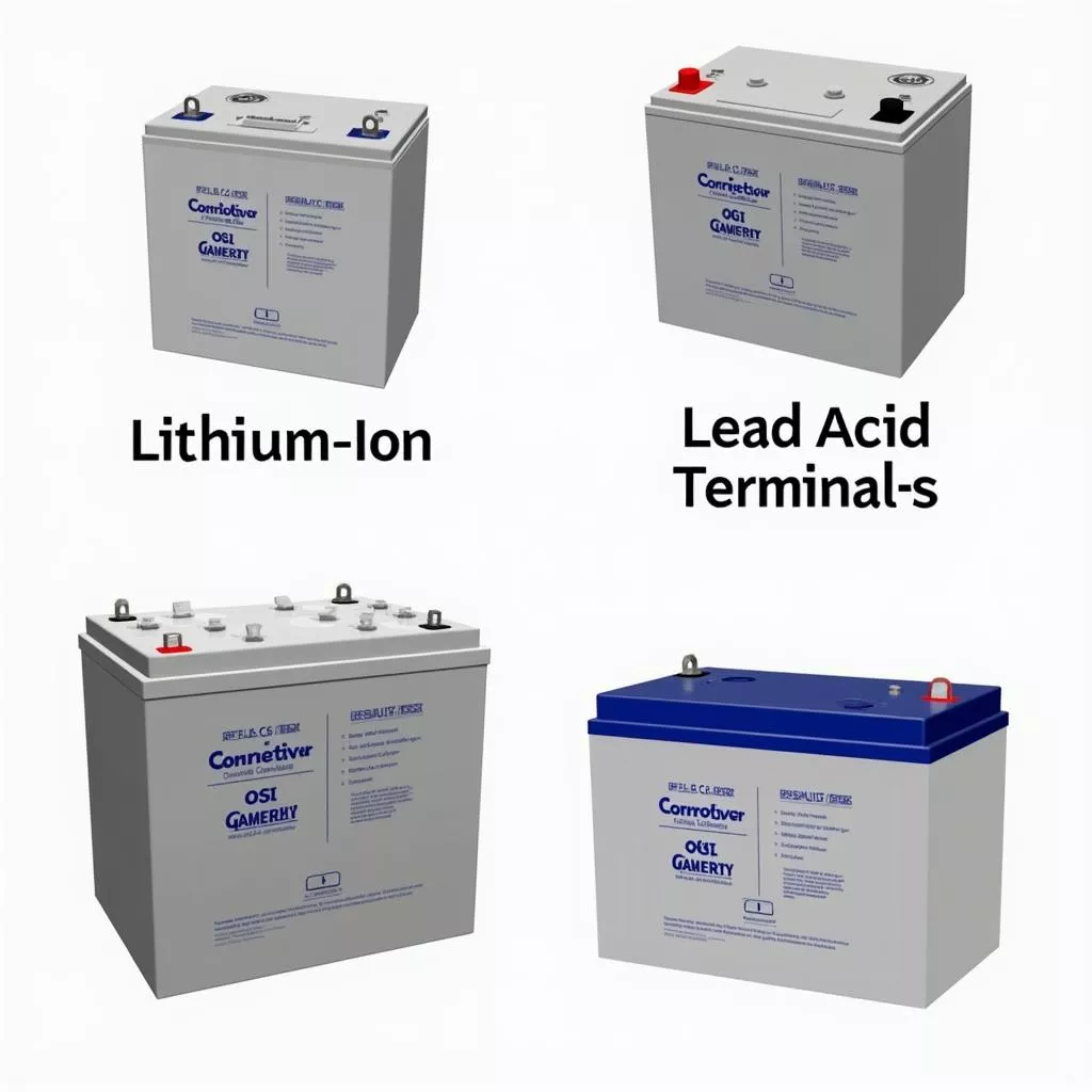 Tipos de baterias para empilhadeiras elétricas