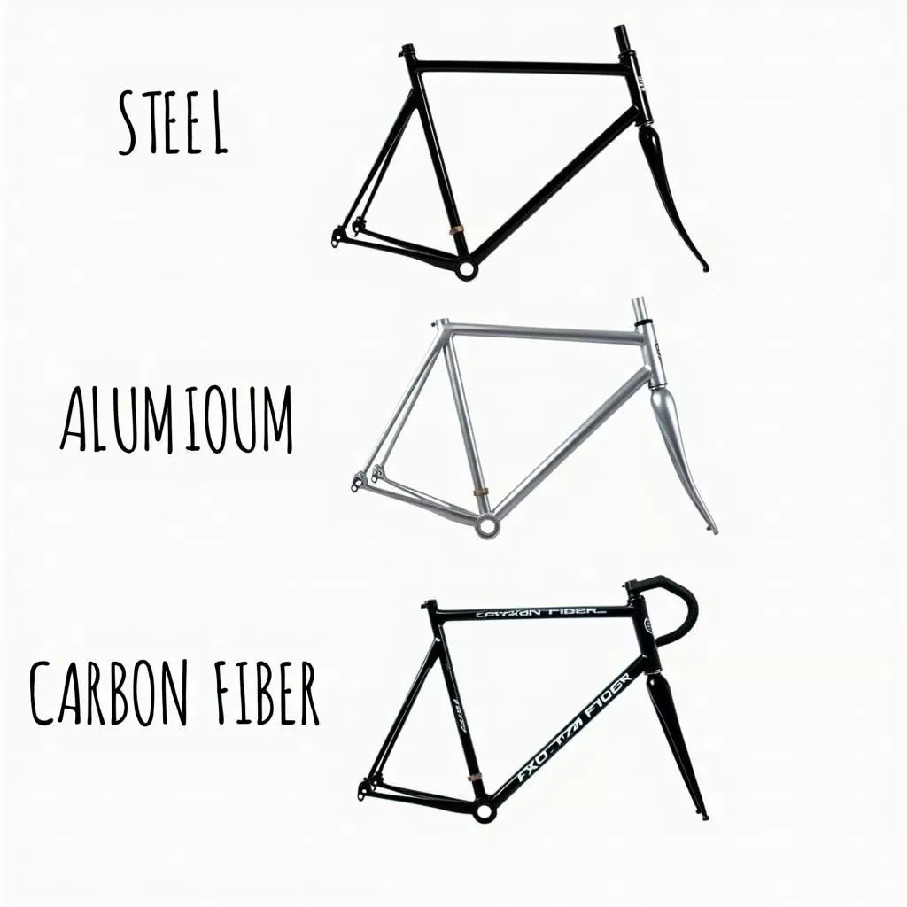 Các loại khung xe đạp Fixed Gear