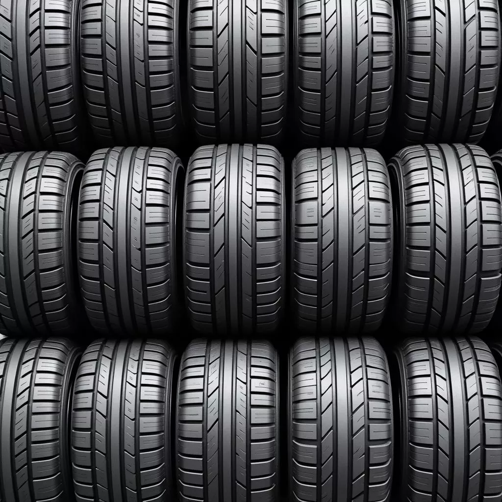 Various car tires
