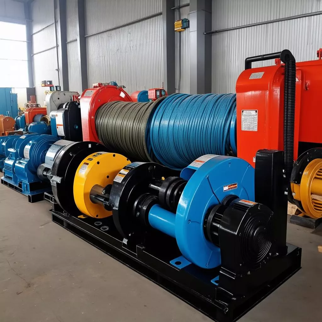 Các loại máy tời 5 tấn