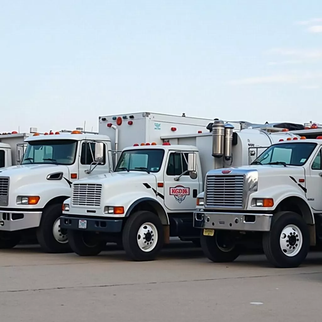 Different types of street sweeper trucks