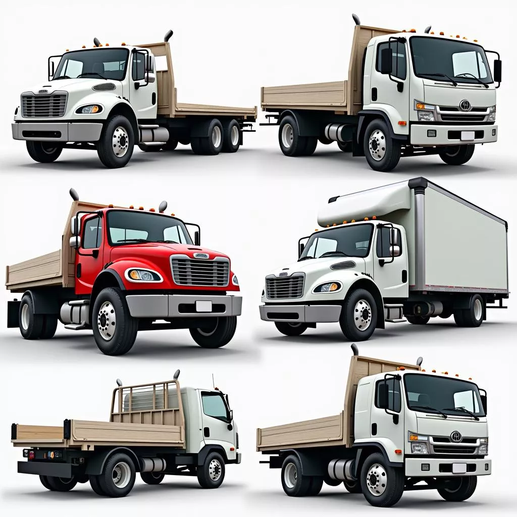 各种卡车满足不同需求