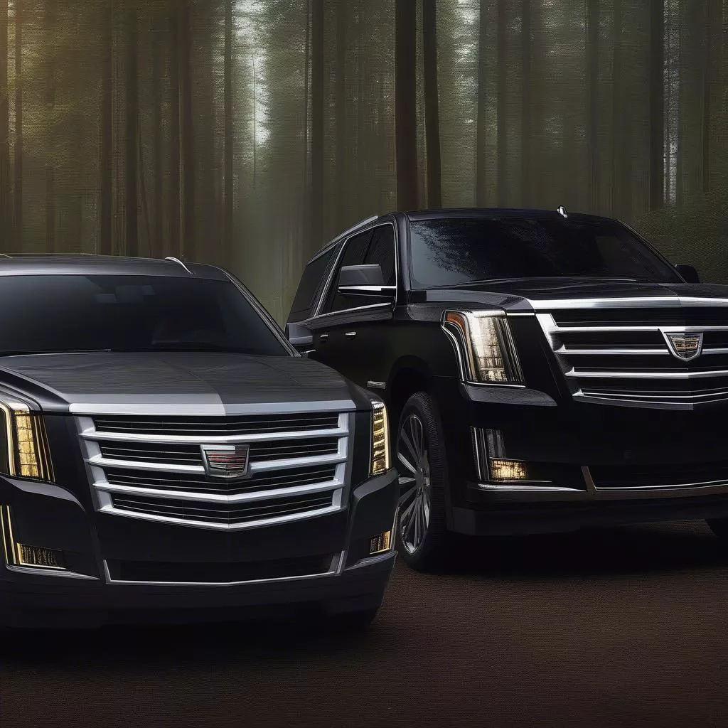 Cadillac Escalade and Lincoln Navigator