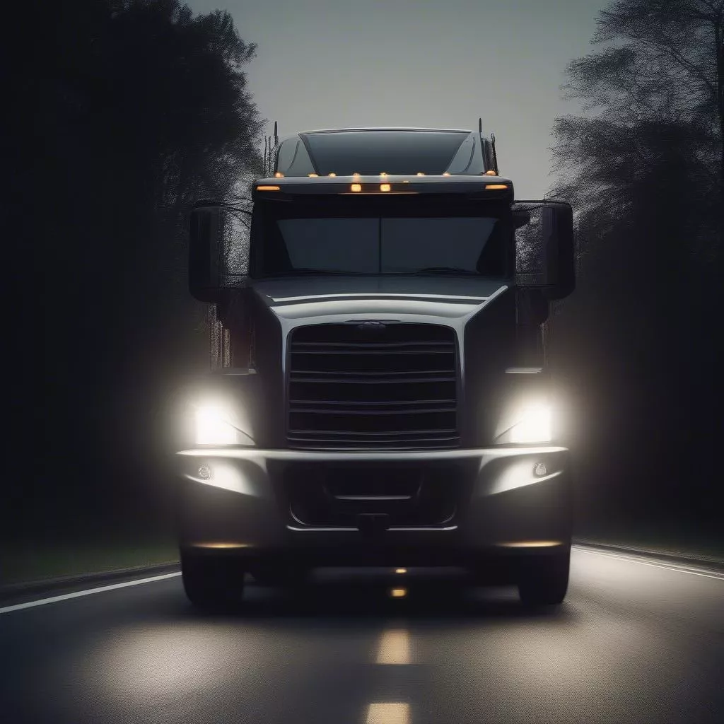 Capteur de lumière pour camion