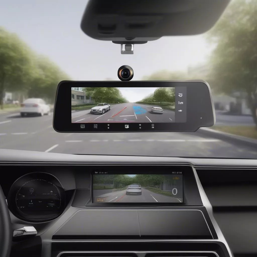 Cảm biến lùi và camera lùi