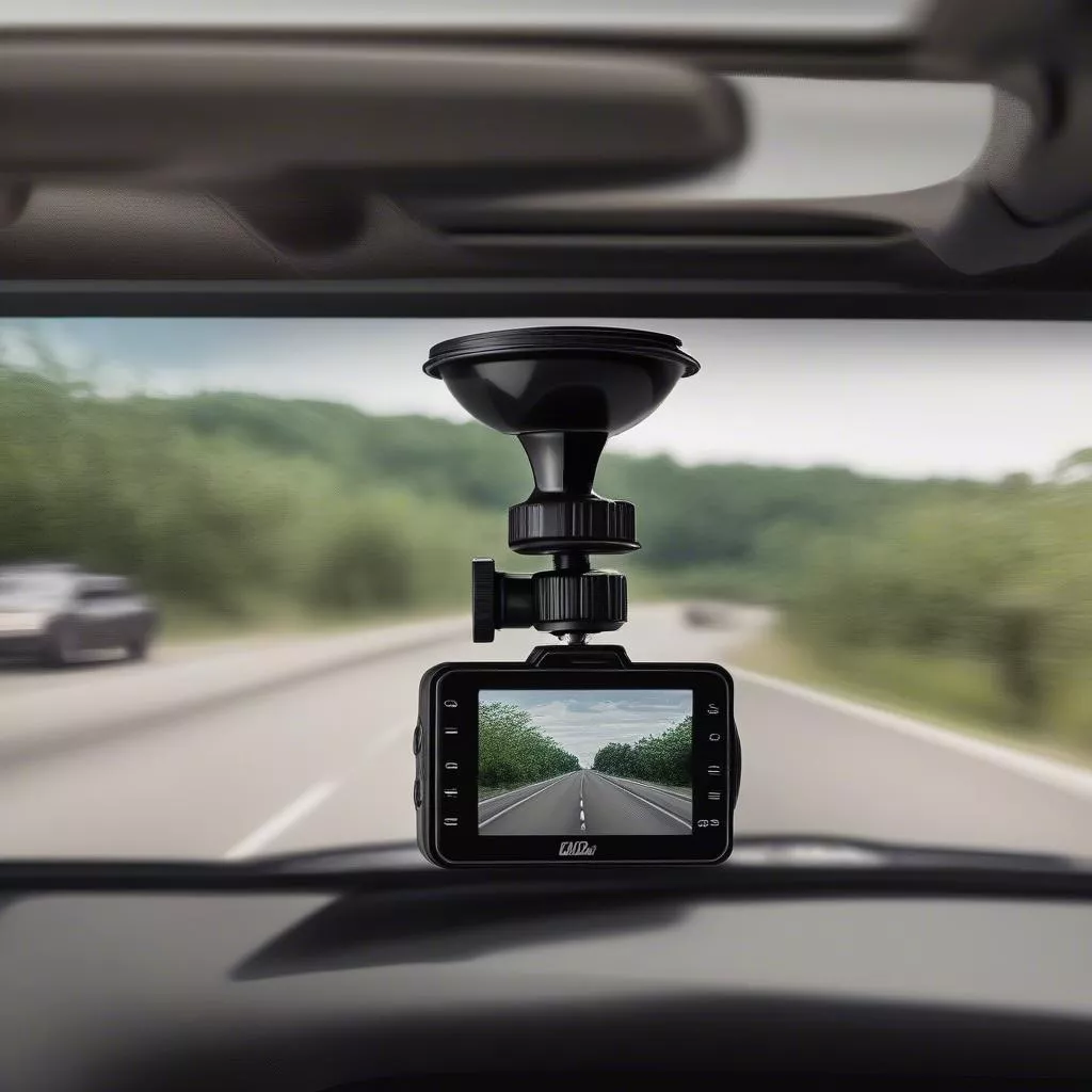 Camera hành trình xe ô tô ghi hình