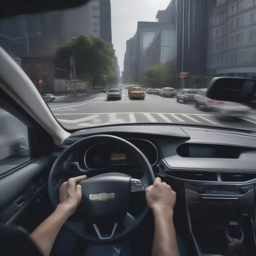 Front car camera enhances driving safety