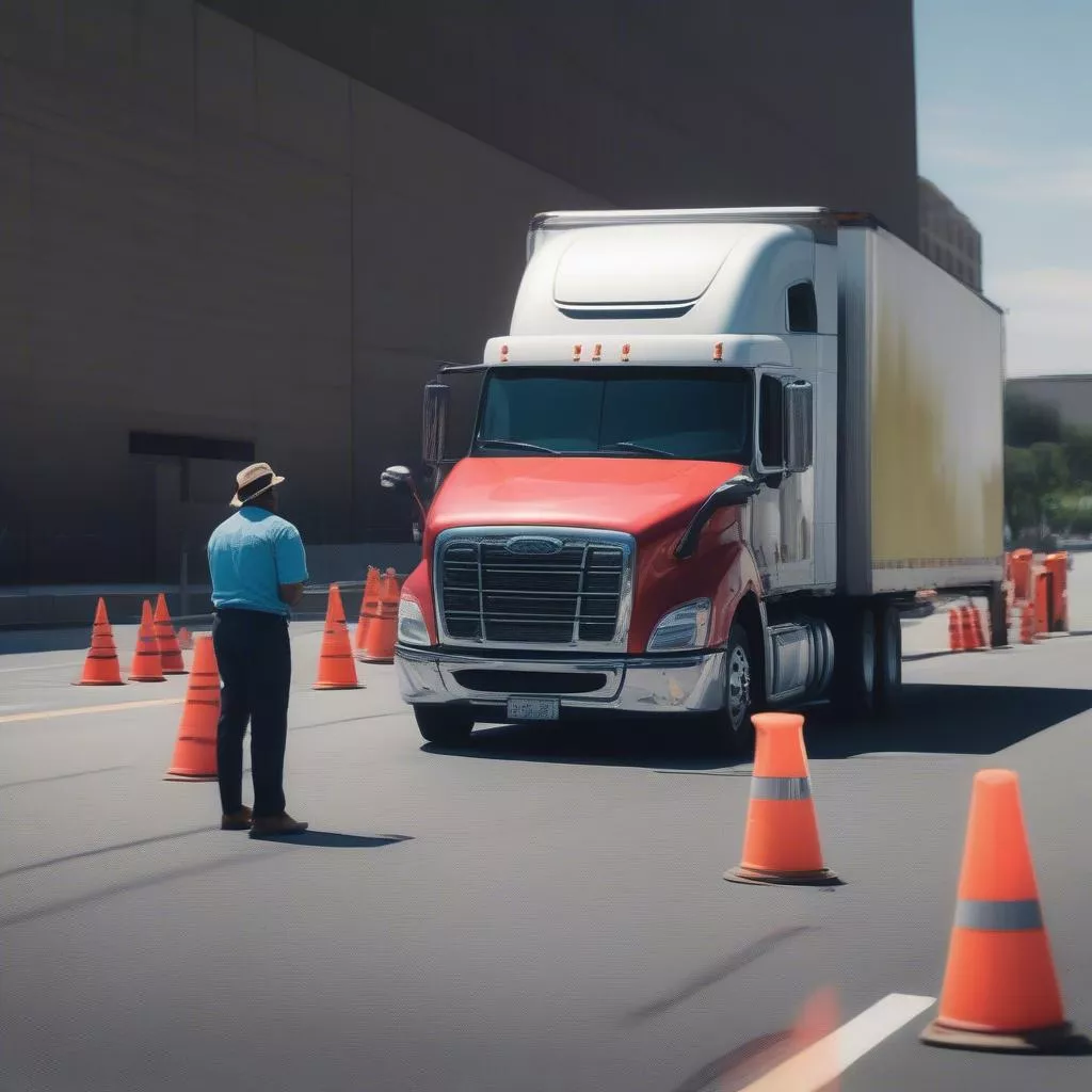 LKW-Einparken: Der ultimative Guide für präzises Fahren