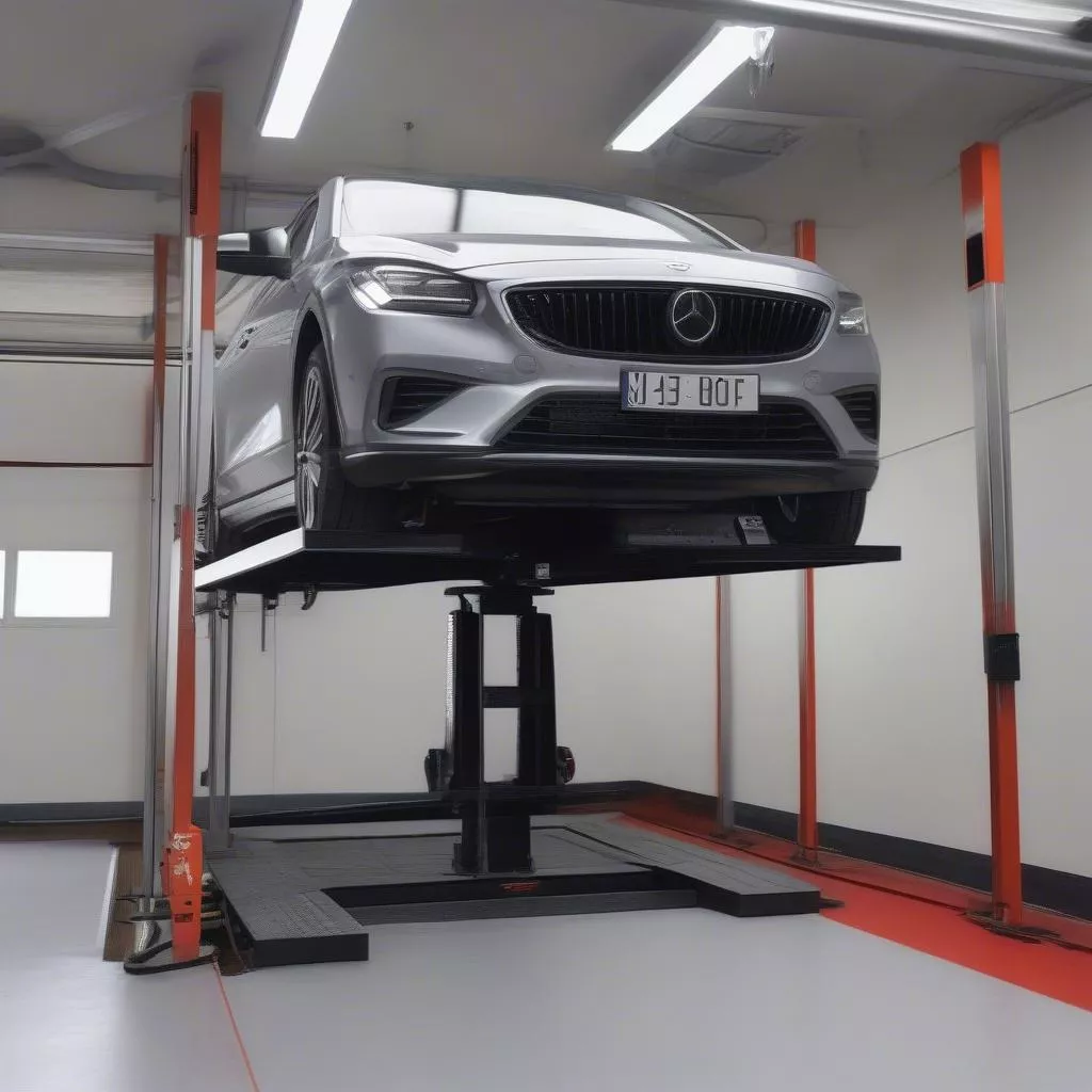 Cầu Nâng 1 Trụ Chuyên Rửa Xe Ô Tô: Giải Pháp Hiệu Quả Cho Gara Của Bạn