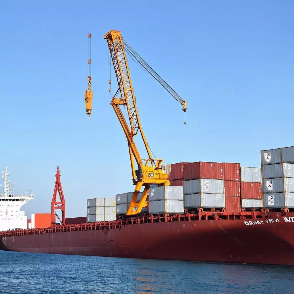 Cầu trục 2 tấn trong vận chuyển hàng hóa