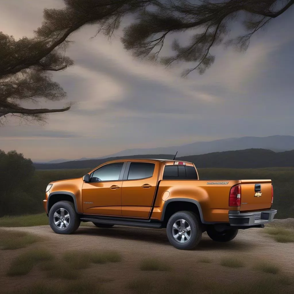 Interior luas dan nyaman Chevrolet Colorado