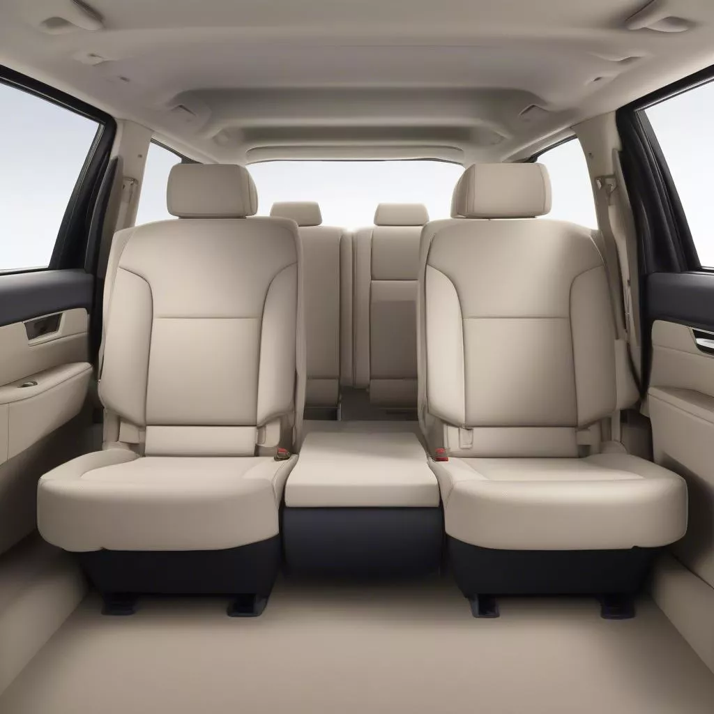 Chiều rộng xe 7 chỗ và không gian nội thất