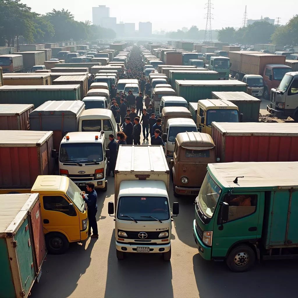 Lạc Vào Mê Cung Chợ Ô Tô Cũ Tề Lỗ: Kinh Nghiệm Xương Máu Cho Người Mới