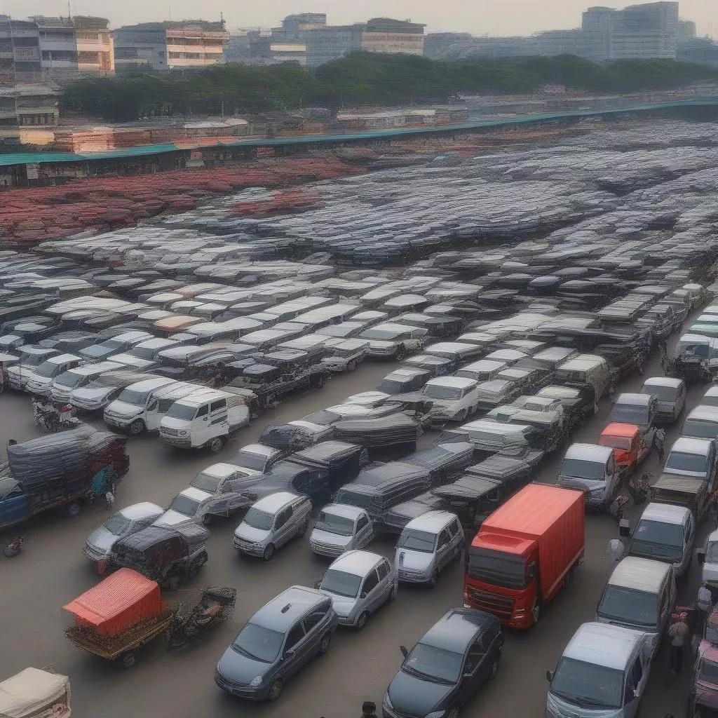 Chợ Ô Tô Hà Đông: Kinh Nghiệm Chọn Mua Xe Tải "Chuẩn Không Cần Chỉnh"