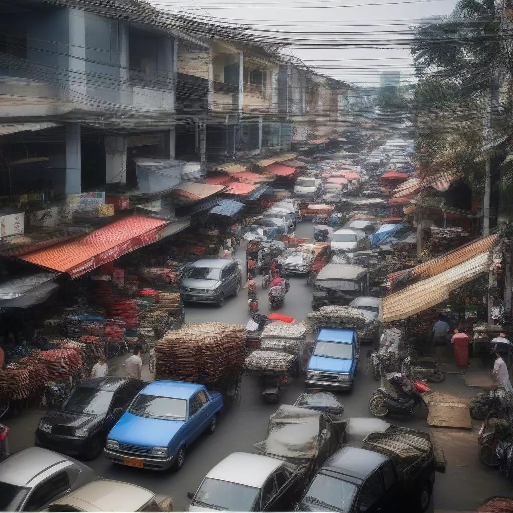Paraíso das Peças Auto Usadas em Ho Chi Minh