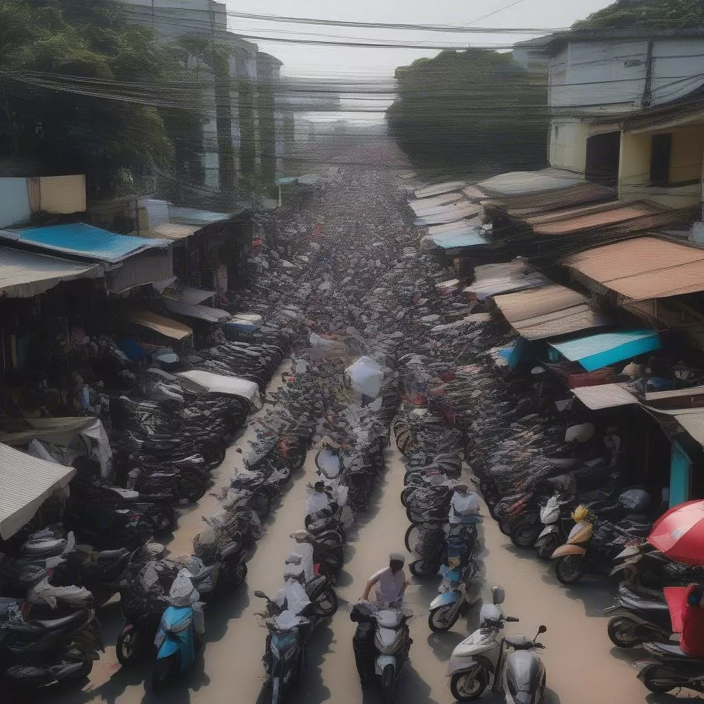 Chợ xe máy cũ Đà Nẵng, nơi mua xe giá rẻ