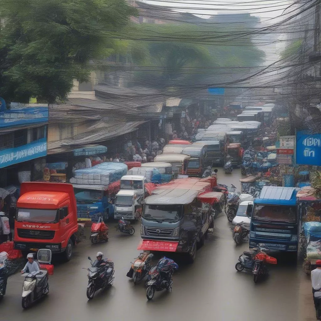 Khám phá chợ ô tô Nguyễn Văn Cừ: Thiên đường xe tải cũ giá rẻ tại Hà Nội