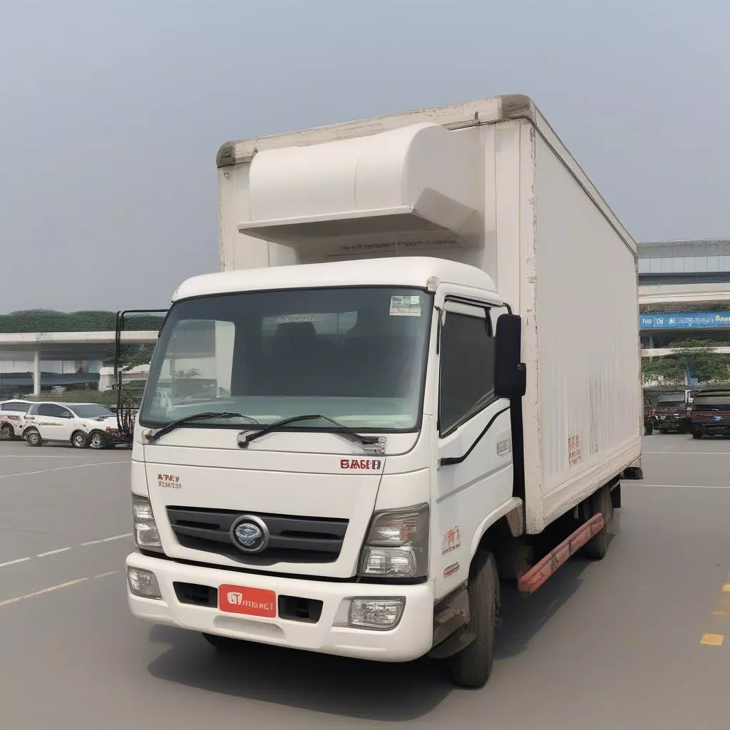 Truck Stop at Noi Bai Airport