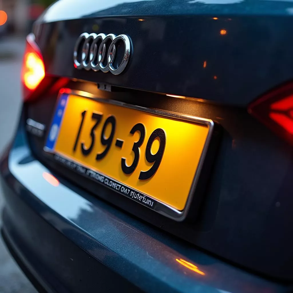 Chọn biển số xe hợp phong thủy