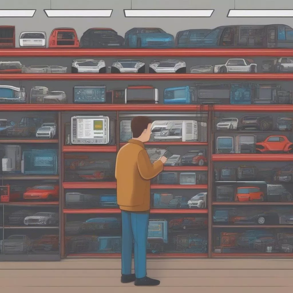 Chọn thiết bị chẩn đoán ô tô