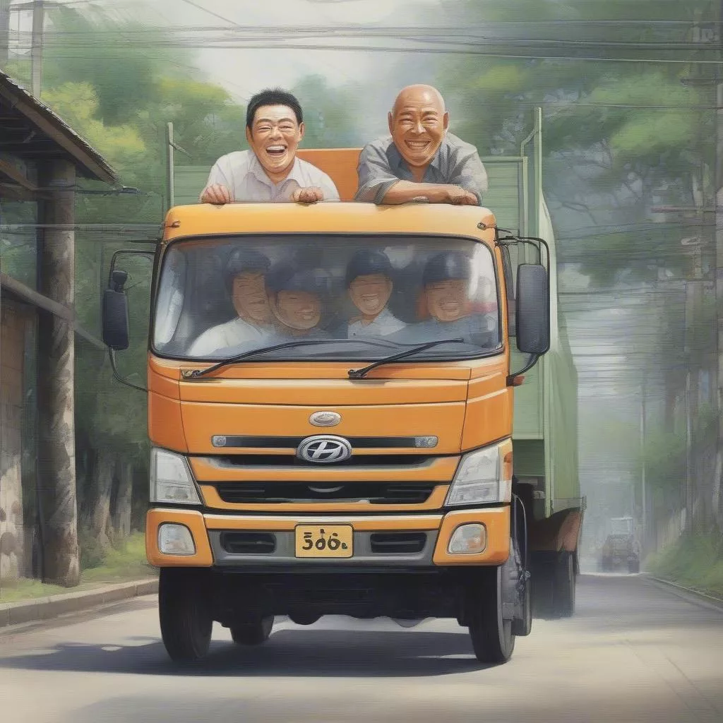 Chủ xe tải Hino 5 tấn cũ