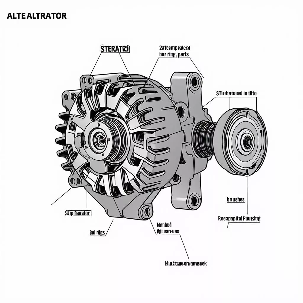 Củ Phát Điện Ô Tô: Bí Mật Của Cỗ Máy Sắt