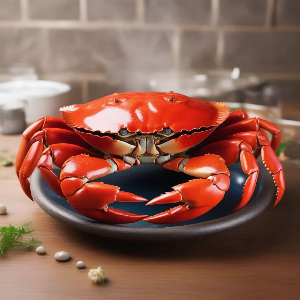 Nằm mơ thấy cua biển nấu chín