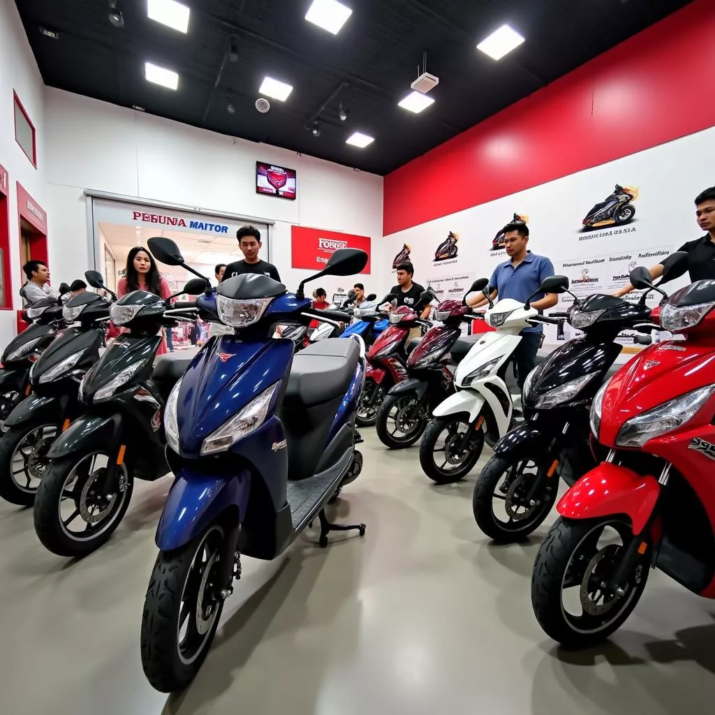 Honda SH Mode Dealership in Hanoi