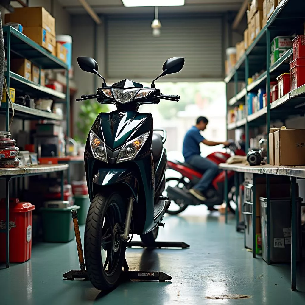 Cửa hàng sửa chữa xe máy tại quận Nam Từ Liêm