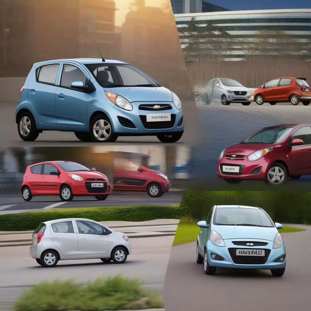 Daewoo Matiz, Hyundai Getz, Chevrolet Spark