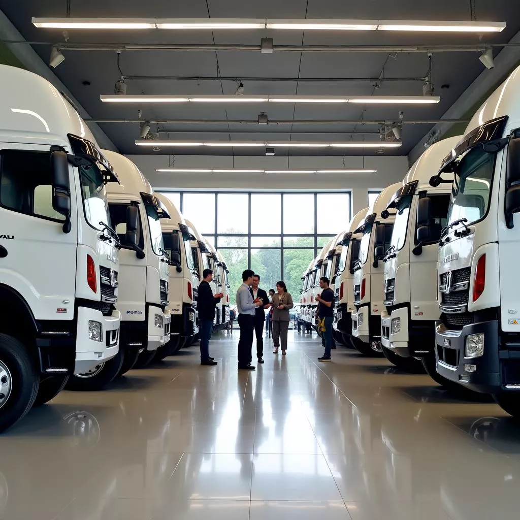 Kylin truck dealership in Hanoi