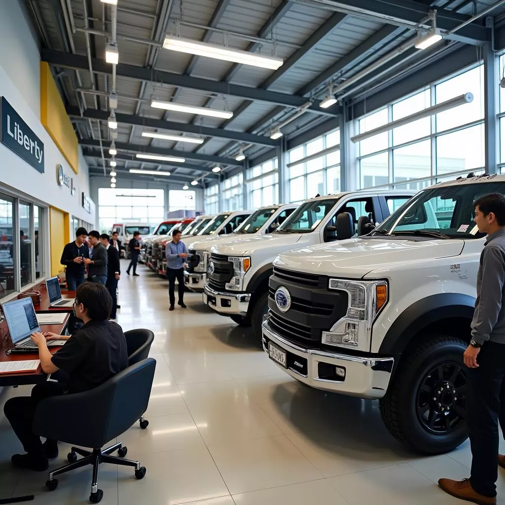 Đại lý xe tải Liberty tại Hà Nội