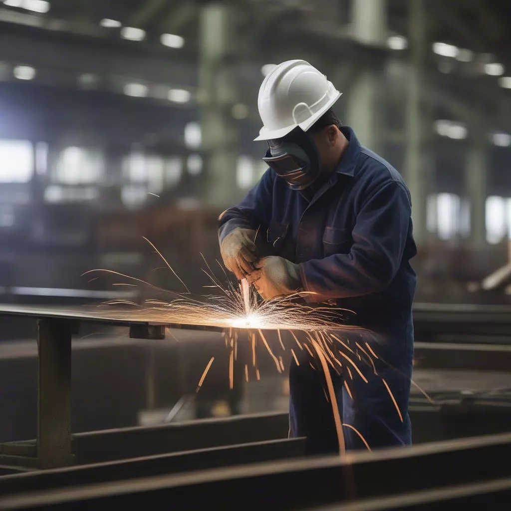 Gia công dầm cầu trục đôi 5 tấn: Bí mật về sự vững chãi và an toàn