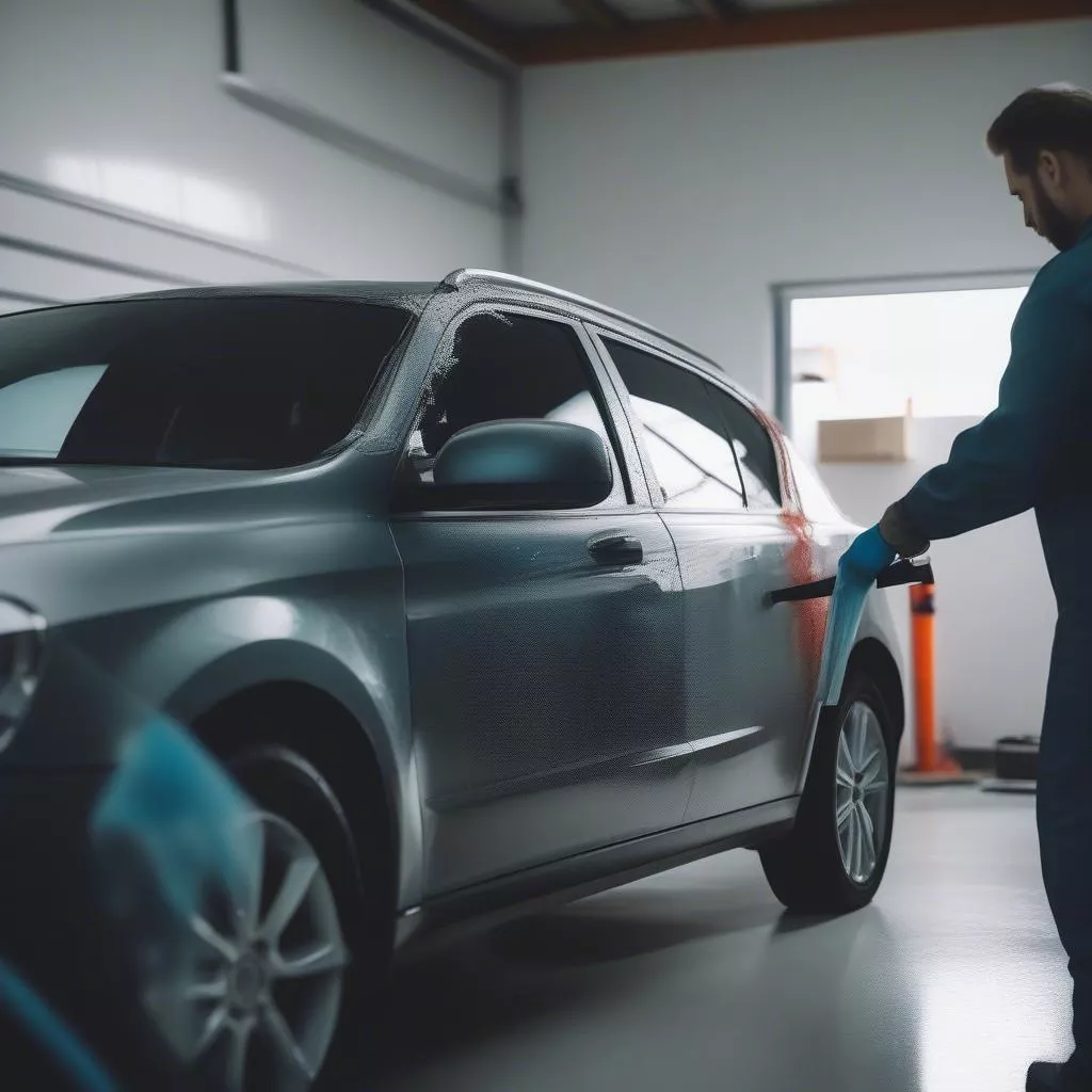 Dán phim cách nhiệt ô tô